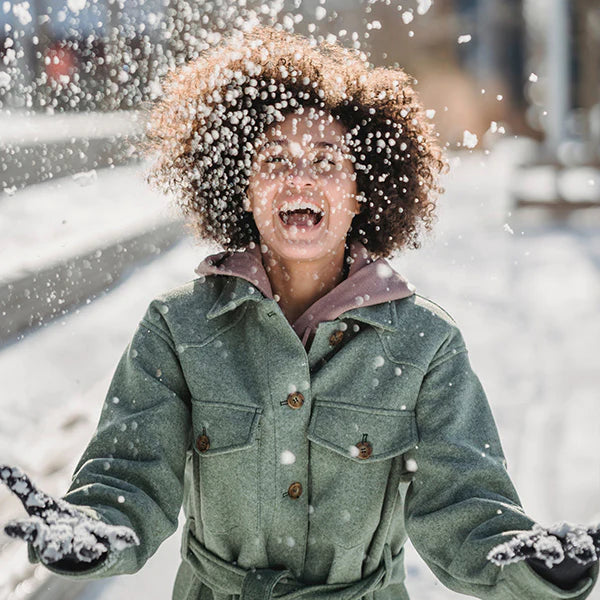 Women Enjoying Snow